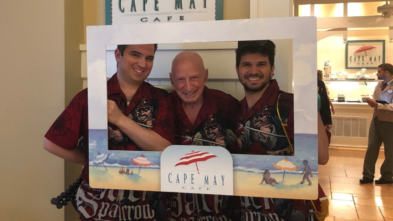 Cape May Cafe for Dinner and Epcot Late Night