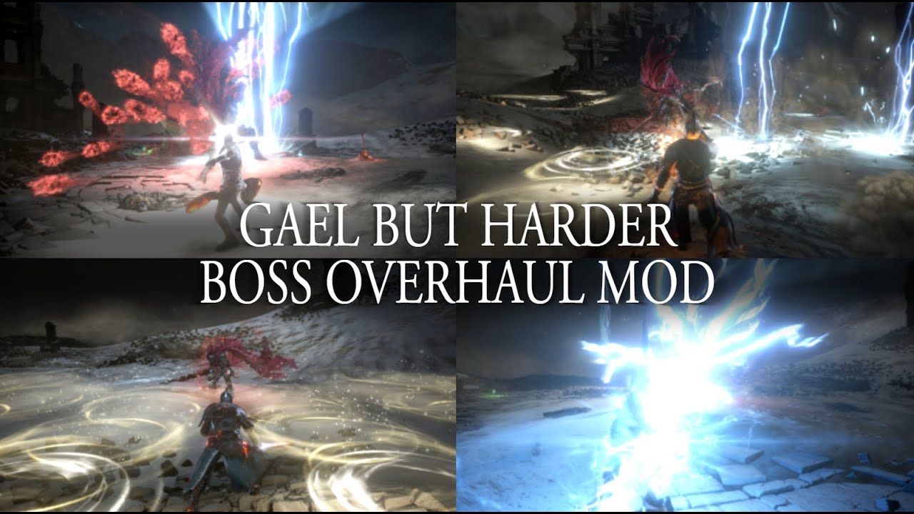 Dark Souls 3 - Storm Empowered Gael Boss Fight Mod Overhaul