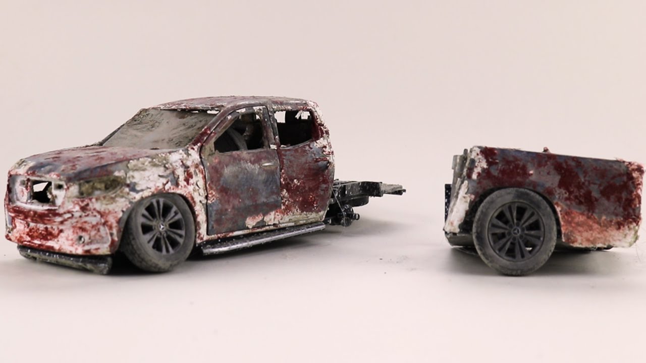 Restoration Mercedes Benz X Class Abandoned in 10 Minutes Step by Step | Model Cars