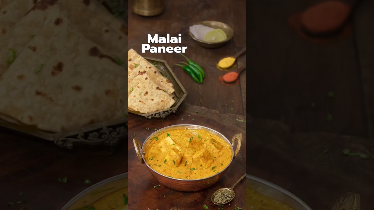 Malai Paneer Recipe | Paneer Masala | Side dish for Chapathi | Paneer Recipes