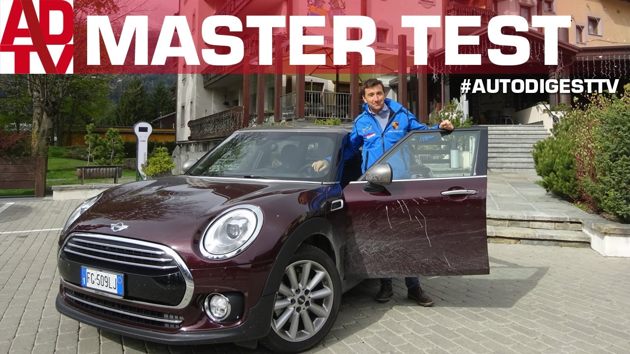 Lucio Da Zanche prova la Mini Cooper D Clubman