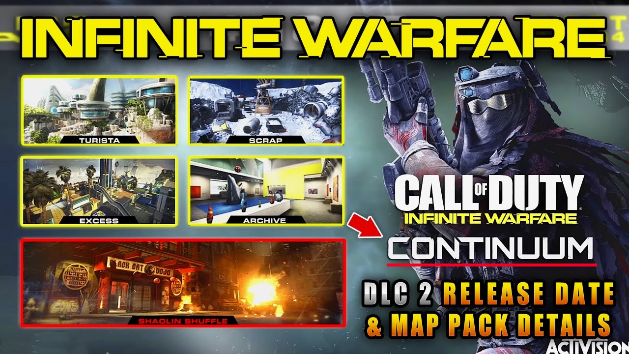 IW CONTINUUM DLC PACK #2 Release Date & Details! RUST Map Remake (MW2) & 