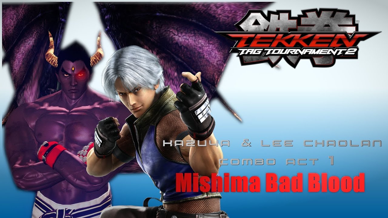 TEKKEN TAG 2 - Kazuya & Lee Chaolan Combo Act 1 (DietyDevil)