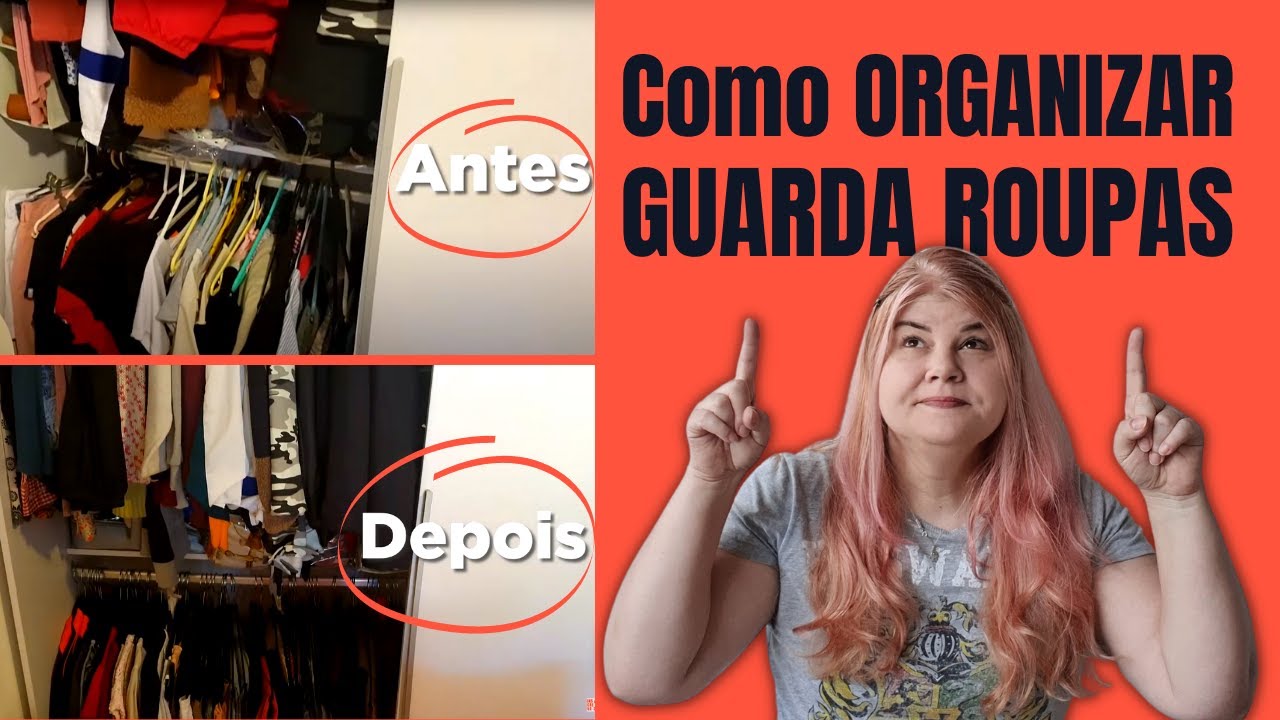 Como ORGANIZAR ARMÁRIO, GUARDA-ROUPA e CLOSET - Com método da Marie Kondo