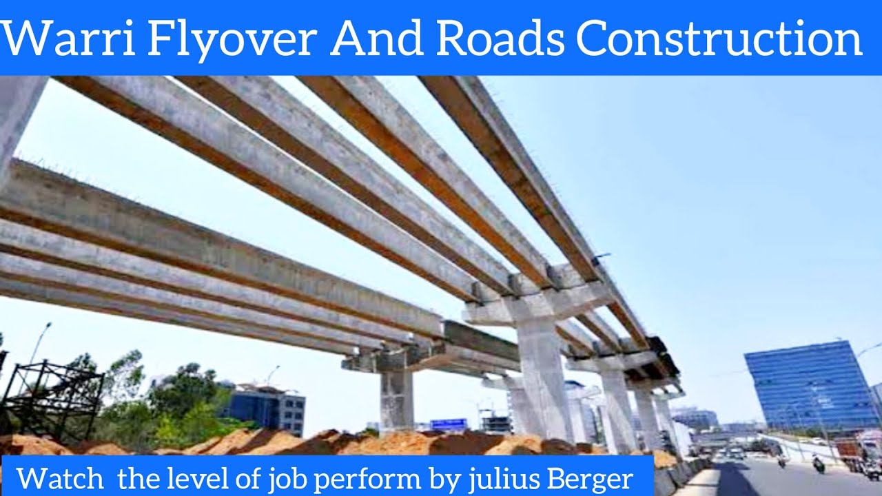 Incredible Infrastructural Developmental project Ongoing in Warri (FlyOver,Pedestrian Bridge,Roads).