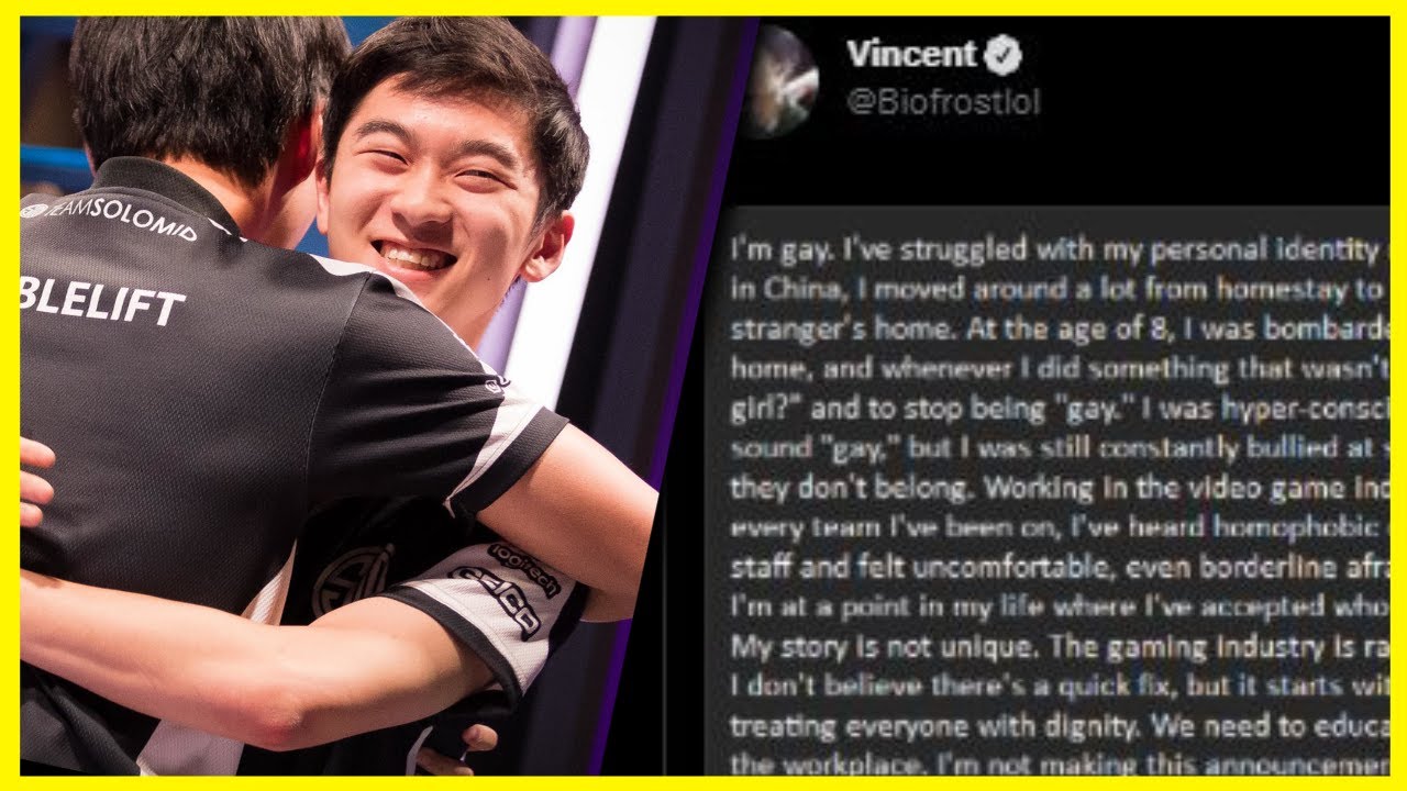 @doublelift в твите @Biofrostlol о каминг-ауте