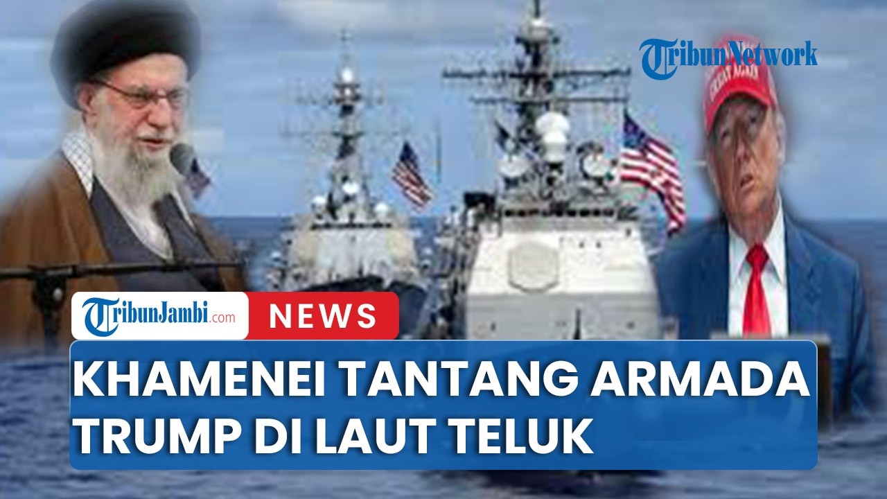 Khamenei Tantang Armada Tempur AS Di Laut Teluk, Iran Memiliki Rudal Penghacur Kapal