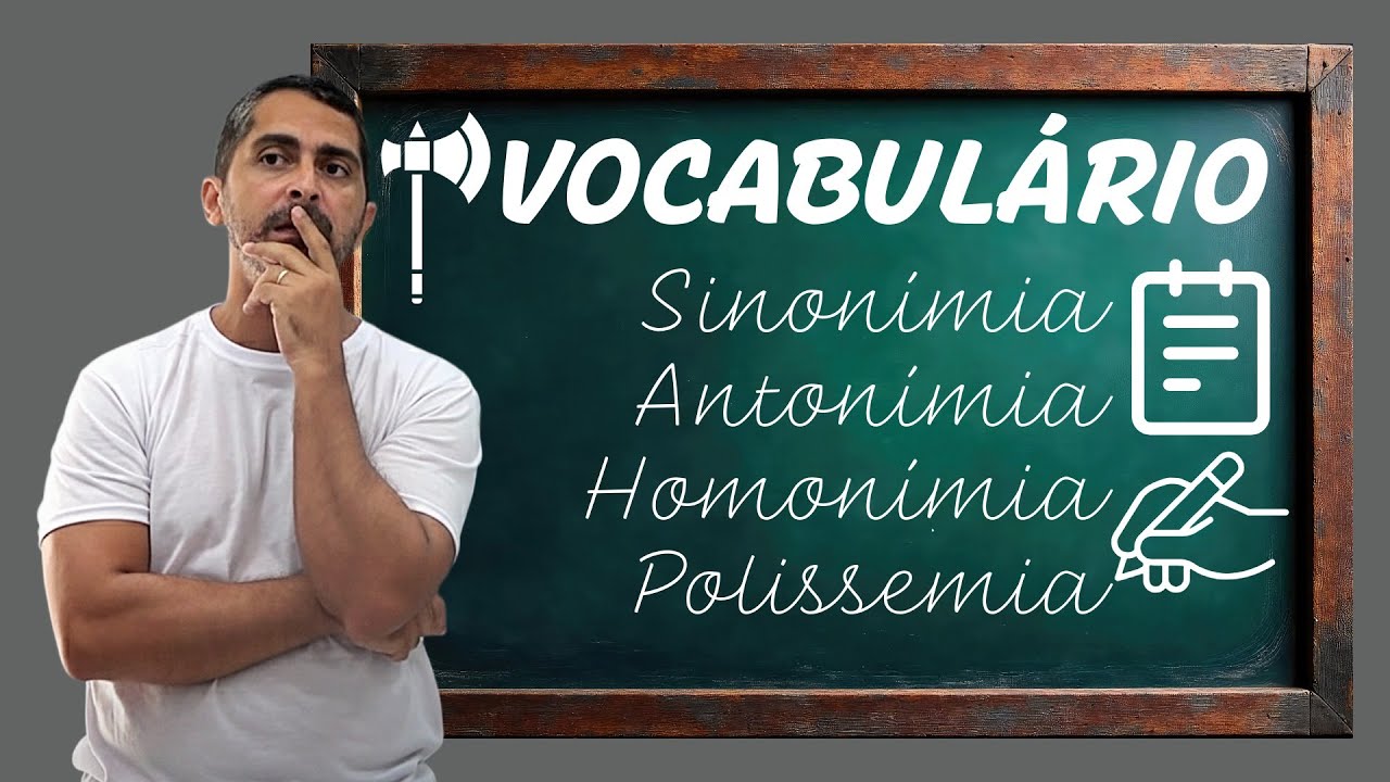 Vocabulário (Machado Preparatório) Língua Portuguesa: Aula 1