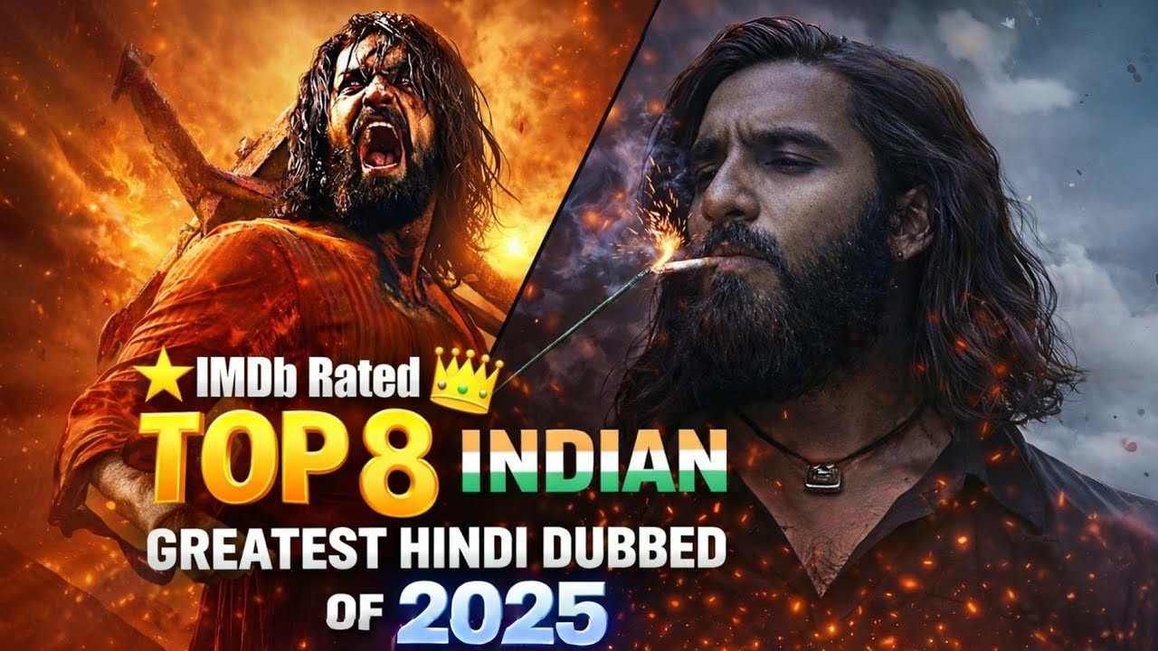 Top 8 Greatest Indian Hindi Dubbed Movies of 2025 | Must Watch Films