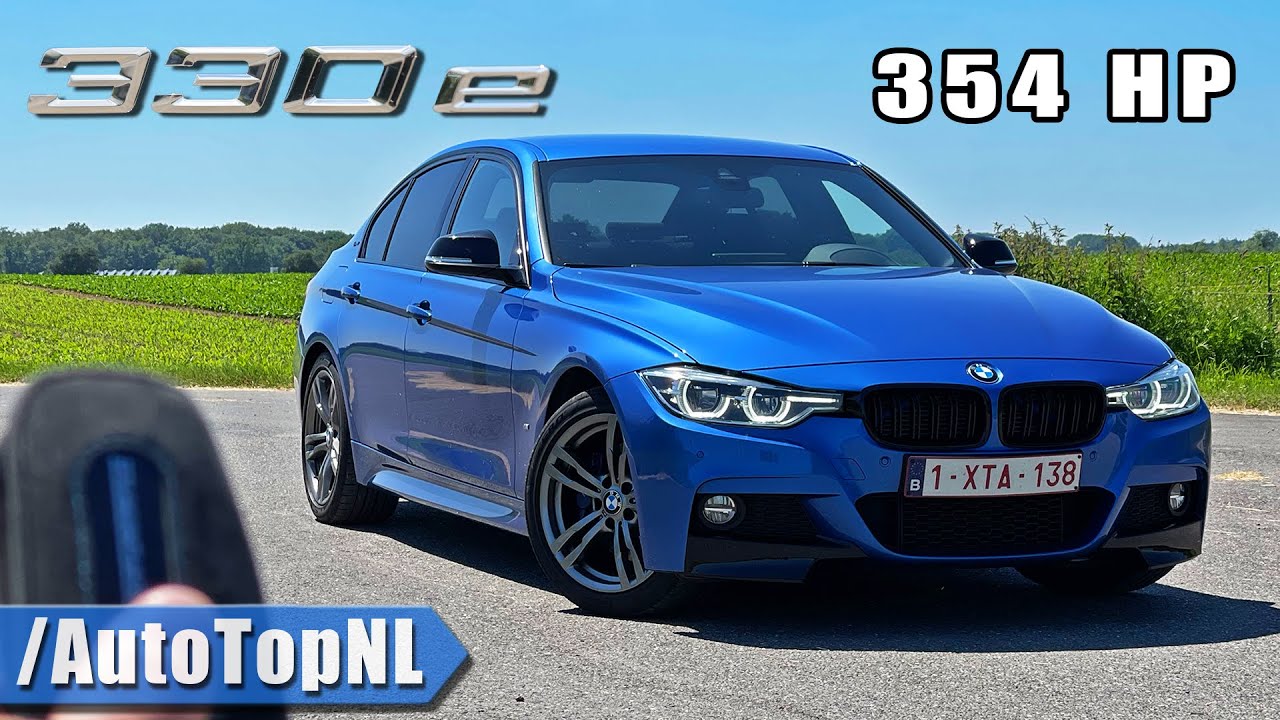 354HP BMW 330e F30 REVIEW on AUTOBAHN [NO SPEED LIMIT] by AutoTopNL