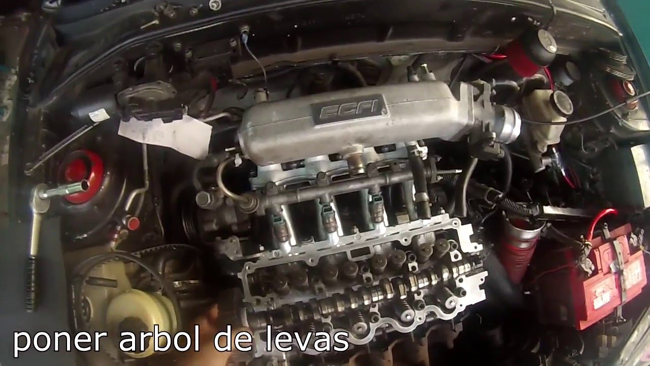 Como anillar un motor paso a paso (Hyundai Accent G4EK)