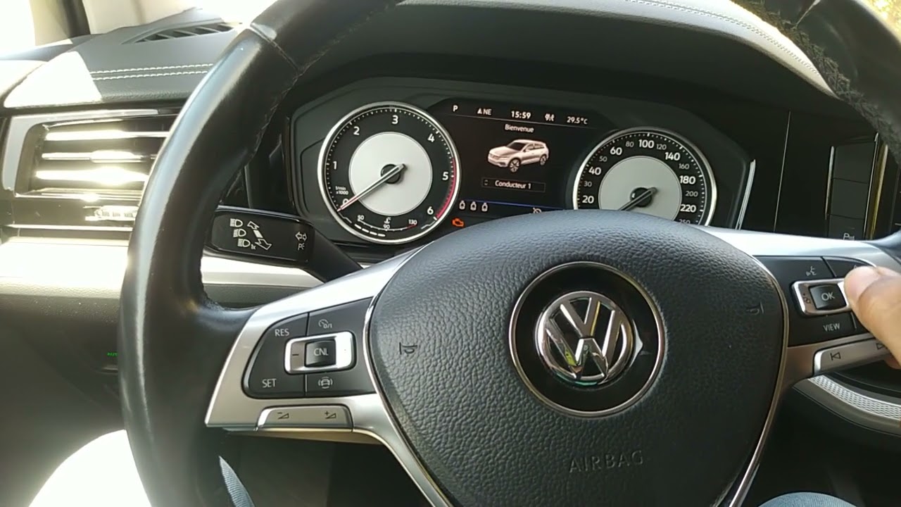 comment supprimer le message vidange VW Touareg 2022