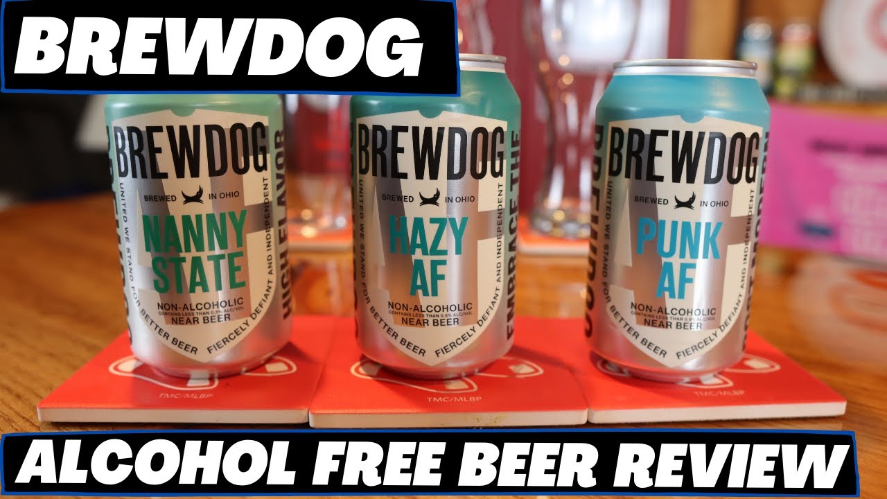 Brewdog Non Alcoholic Beer Review  ① ② ③ 🍺🍺🍺