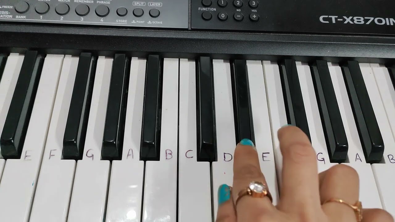 Ye mera dil pyar ka deewana on piano| ये मेरा दिल प्यार का दीवाना सबसे सरल पियानो