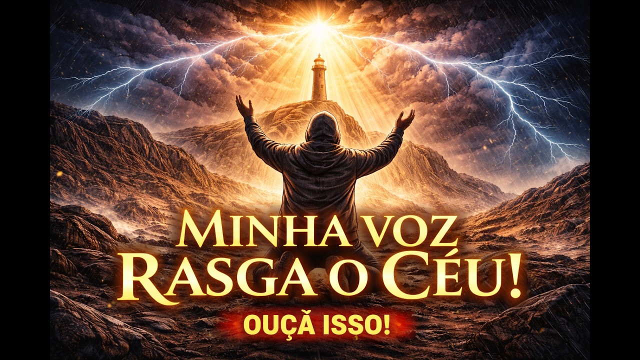 MINHA VOZ RASGA O CÉU | Esse Louvor Vai Fazer Você Sentir a Presença de Deus