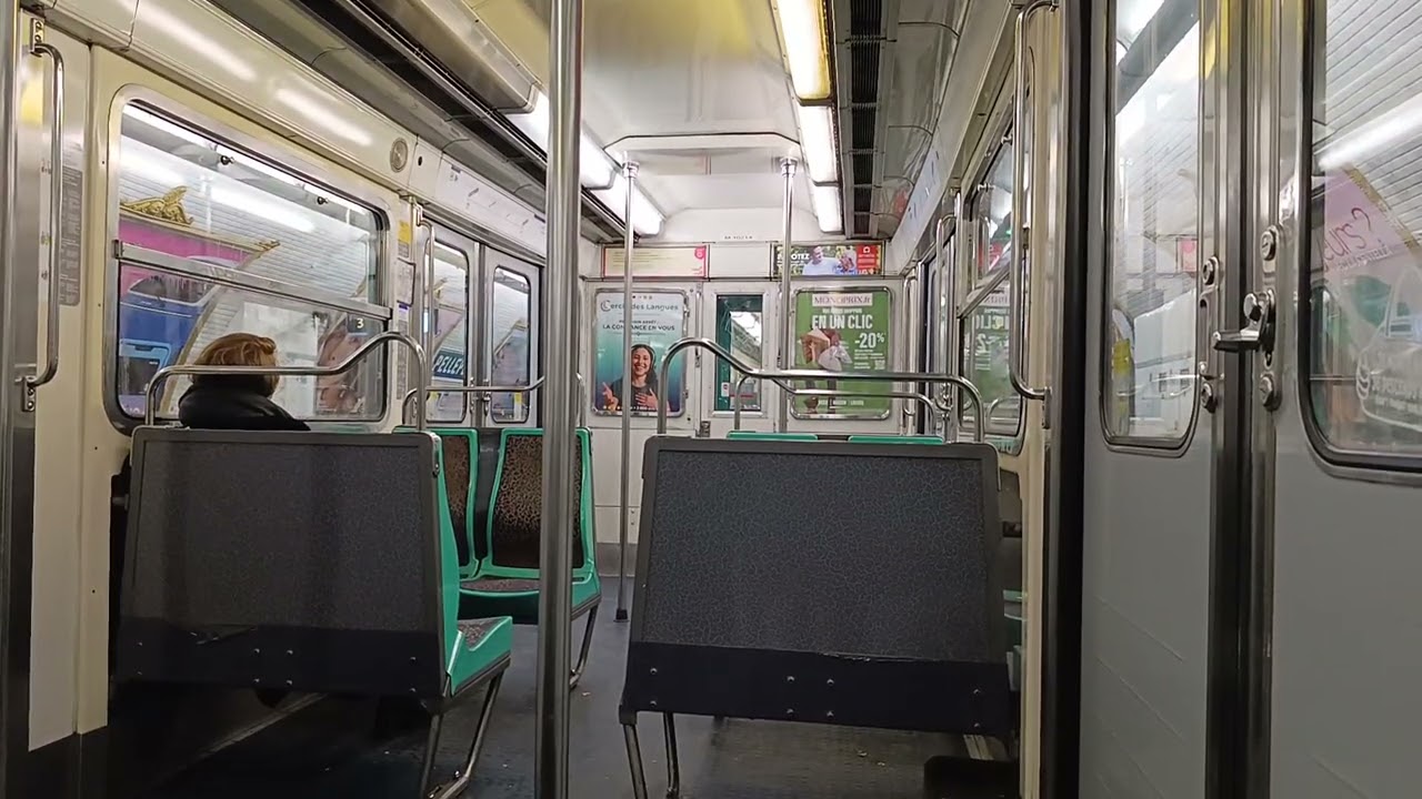 Trajet Complet M3bis Porte des Lilas vers Gambetta