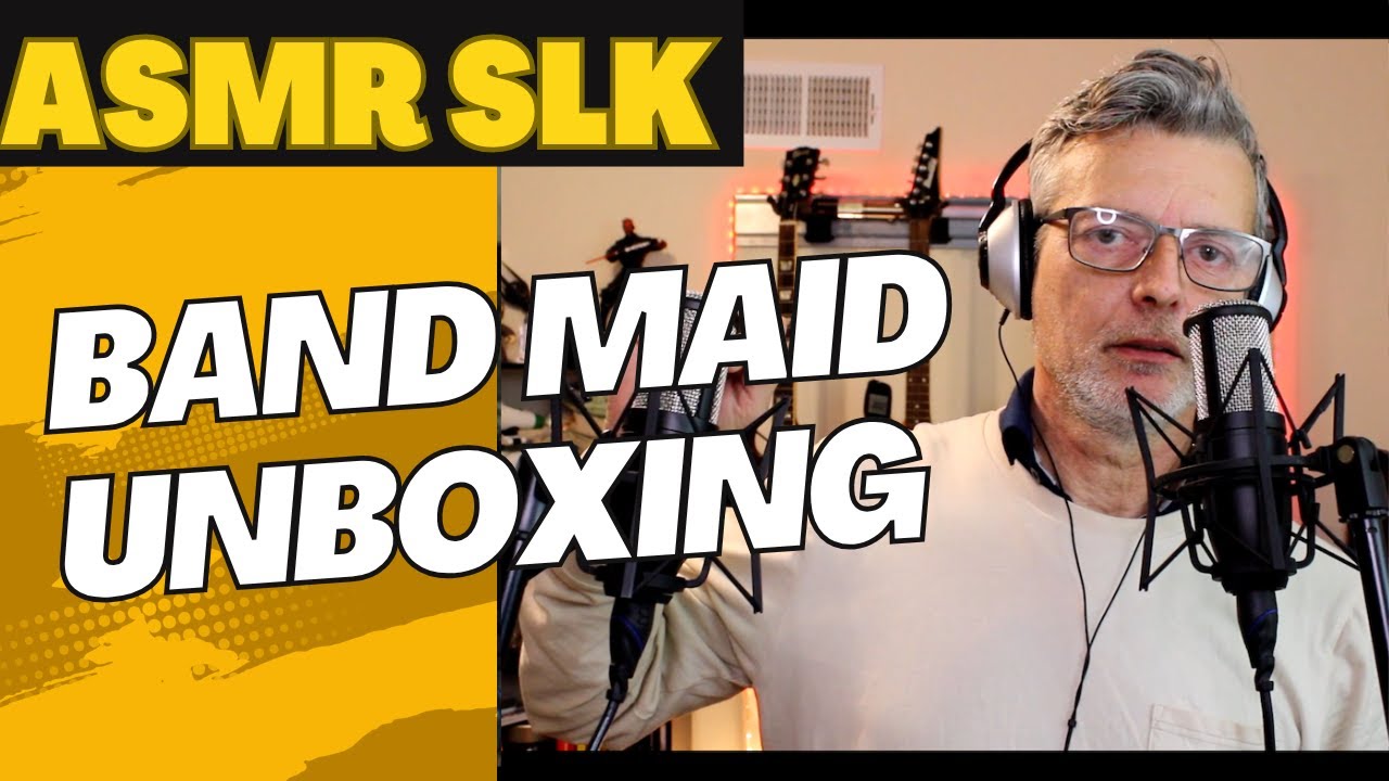 ASMR Unboxing My Cool Band Maid Merch! ASMR