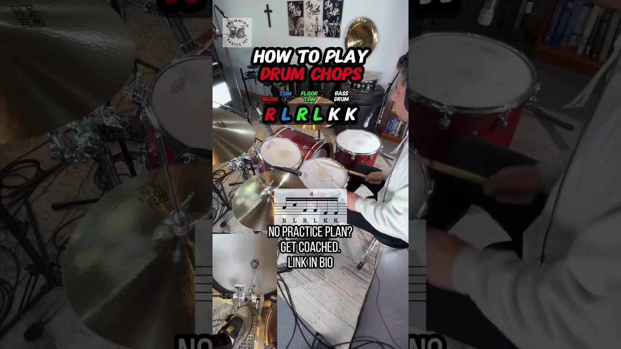 🥁 How to Play Drum Chops like a PRO Drummer 🥁