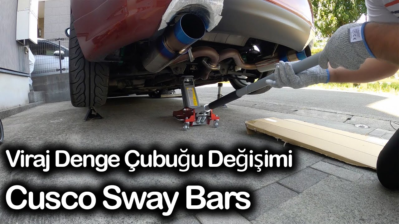 Mazda Roadster 13. Bölüm | Viraj Denge Çubukları (Sway Bars) Değişimi. Araba Artık Rayda! | Japonic
