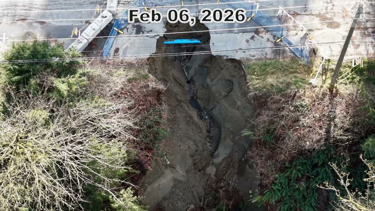 Silverdale Ave Washout Dec 2025 - Feb 2026