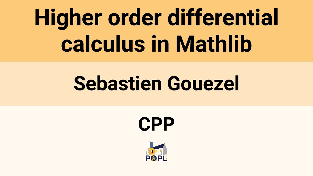 [CPP'26] Higher order differential calculus in Mathlib