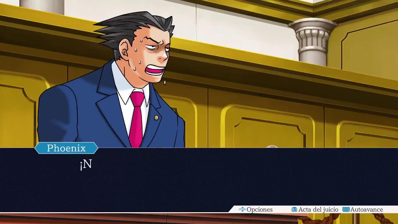 Jugando a: PHOENIX WRIGHT ACE ATTORNEY TRILOGY ESPAÑOL: parte x.