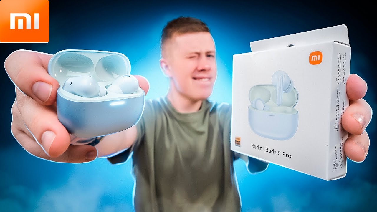XIAOMI REDMI BUDS 5 PRO &ndash; Лучшие Беспроводные Наушники Xiaomi за $60 в 2024 Году? ЧЕСТНЫЙ ОТЗЫВ