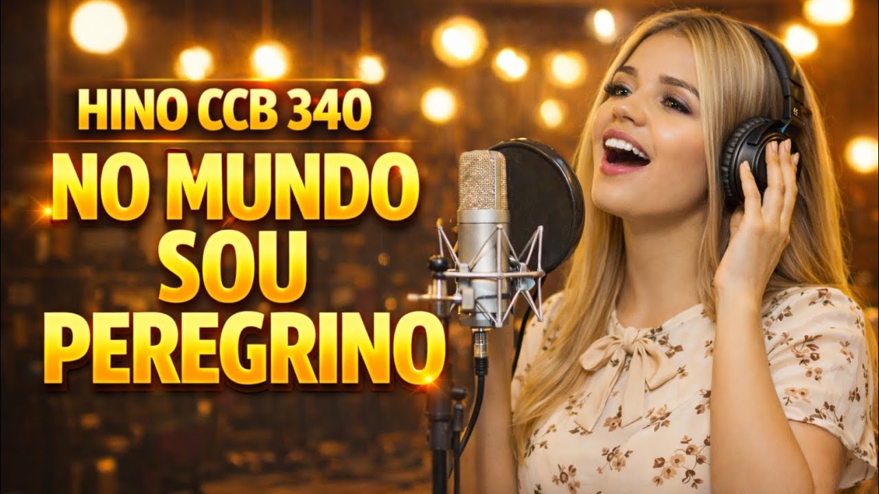 HINO CCB 340 – NO MUNDO SOU PEREGRINO | Louvor que Leva à Eternidade
