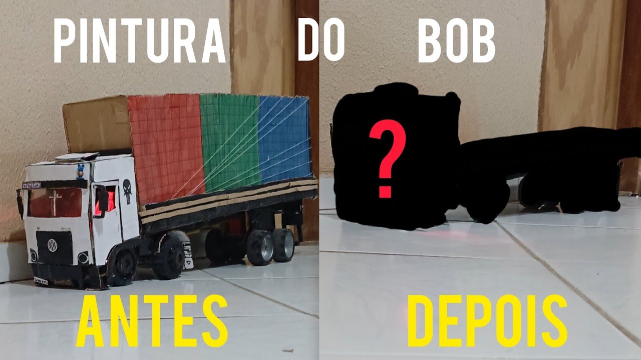 pintura e remodelagem do bob!!! (nova versão)