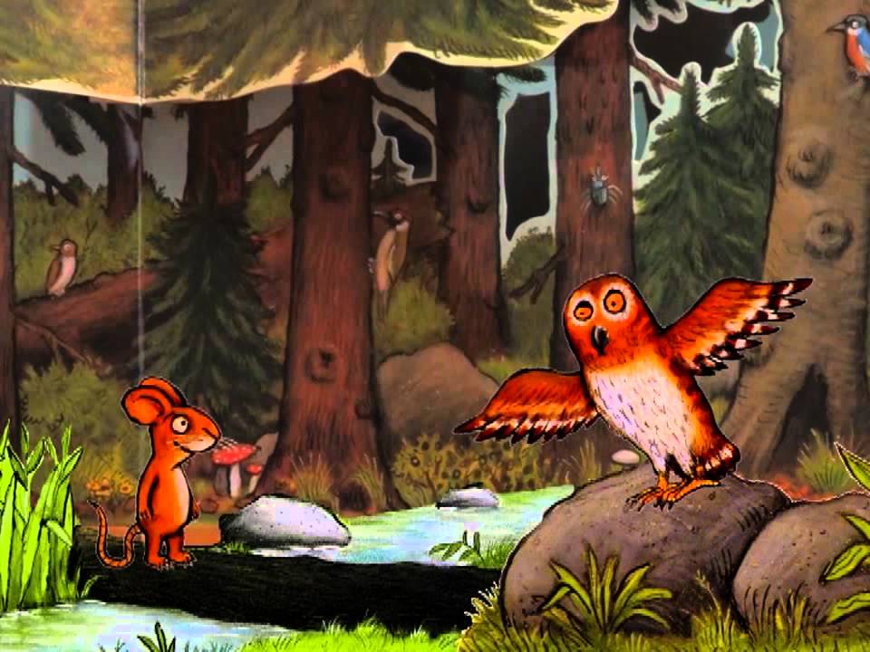 the Gruffalo (homemade animation)