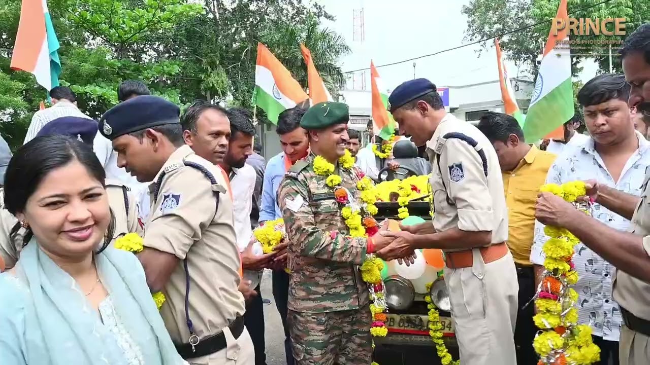 Army Retirement of India !! Ku.Narendra Singh Panwar !! Thi.Bhesola !! #army #armylife #retirement 