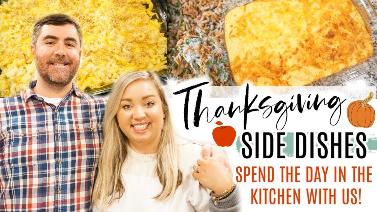 THANKSGIVING SIDE DISHES | WHAT'S FOR DINNER-THANKSGIVING STYLE | JESSICA O'DONOHUE