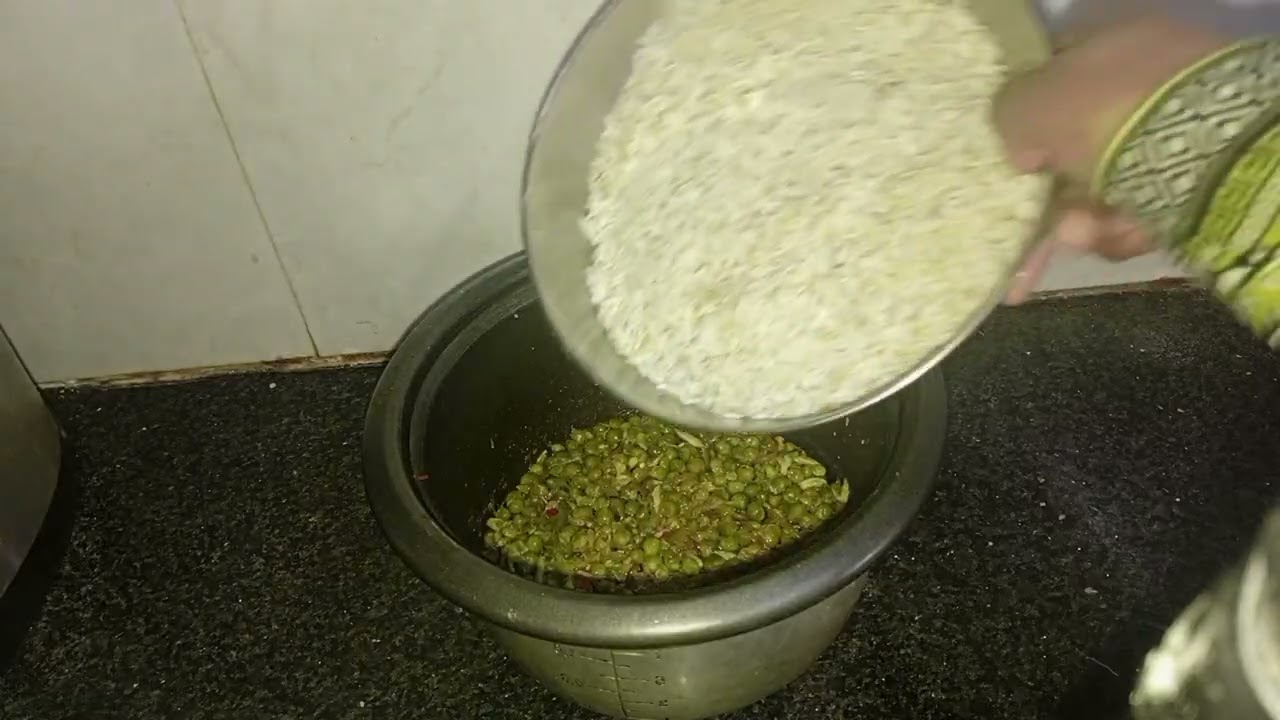 مٹر پلاؤ mutter pulao 