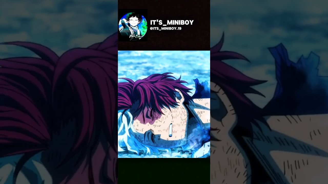 The Day Endeavor Said “I’m Sorry”😢 #mha #bnha #myheroacademia #shorts