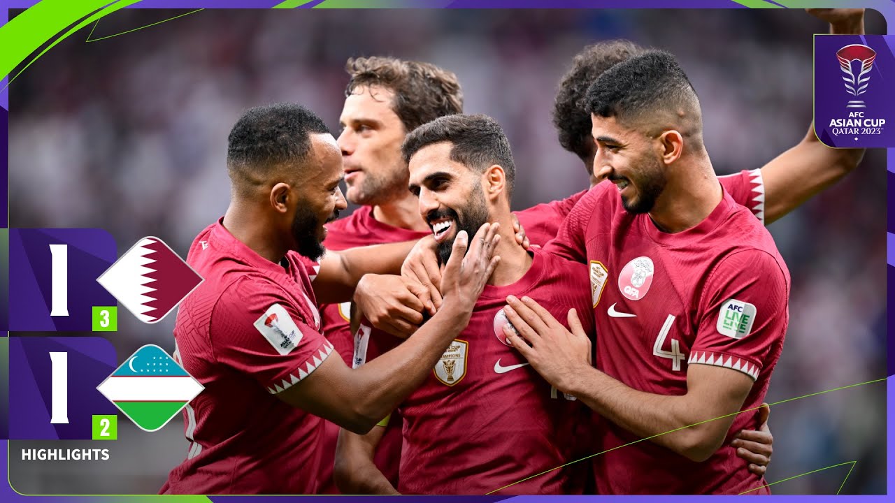 #AsianCup2023 | Quarter-final : Qatar 1 (3) - (2) 1 Uzbekistan