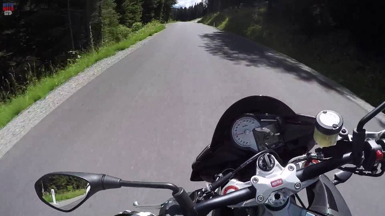 Aprilia Tuono V4 1100 RR - Sölkpass (RAW Onboard)