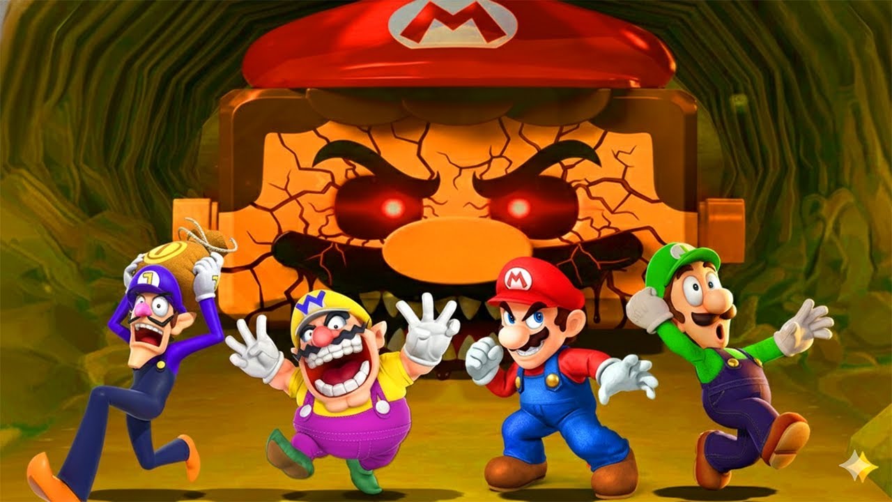 Mario Party GameCube - Mario vs Stupid Friends (Lucky Minigames)