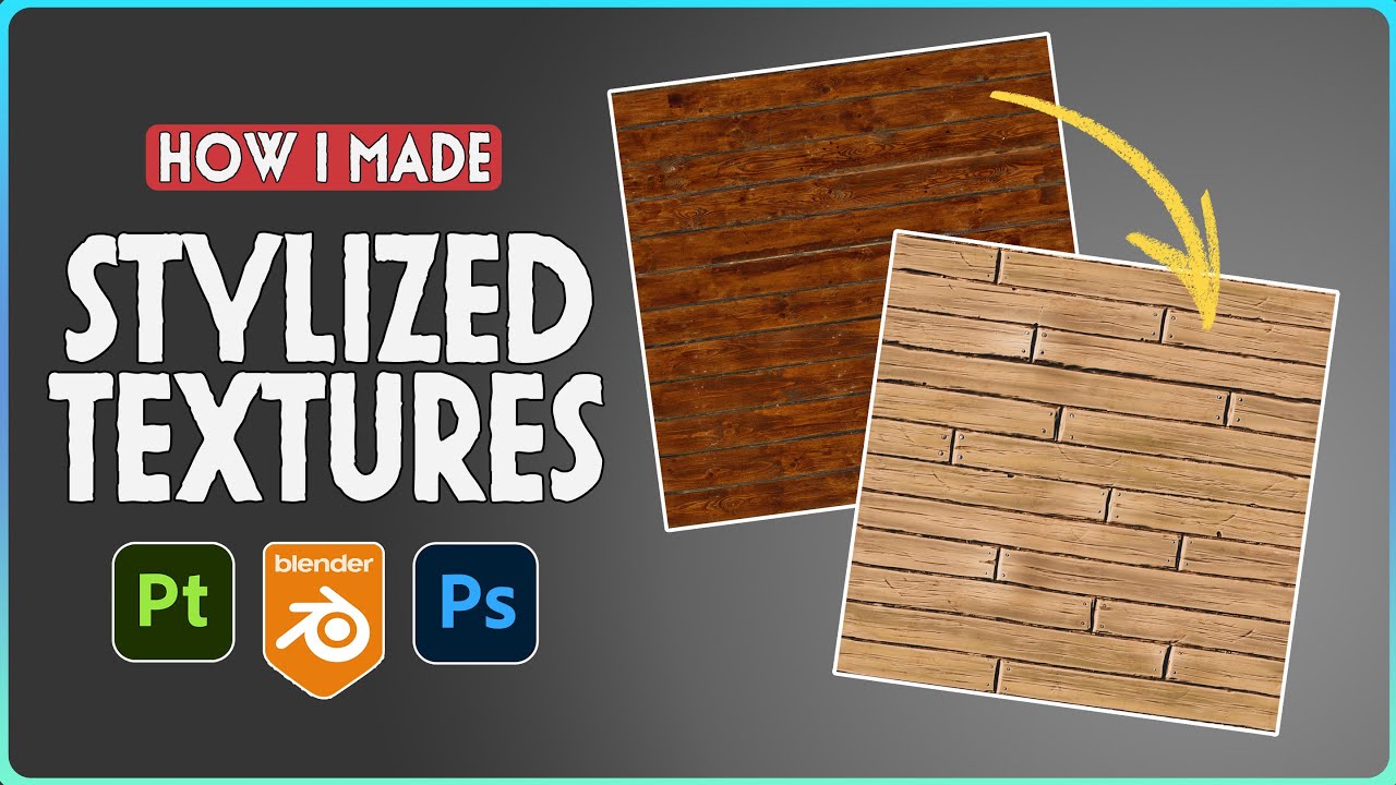 How I Make Stylized Textures with Blender and Substance Painter