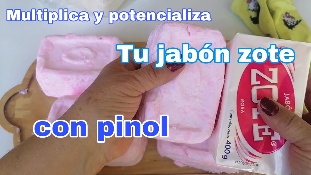 Multiplica y potencializa tu jabón zote con pinol