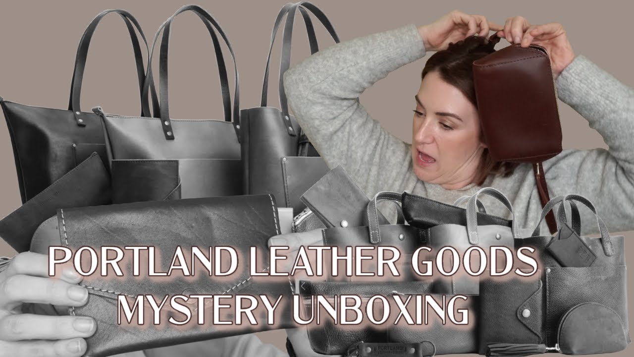 Распаковка двух загадочных коробок от Portland Leather Goods.