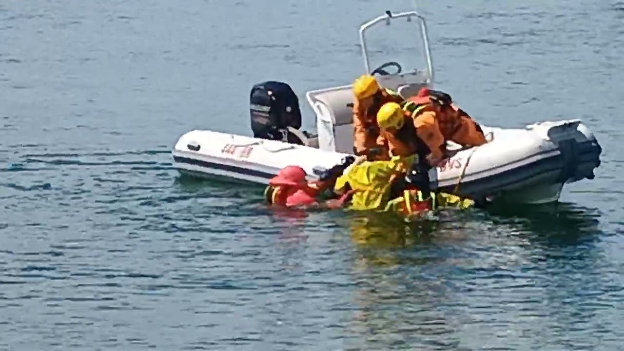 Spašavanje u slučaju poplava uz upotrebu čamaca-  Krupac 10.05.2024.