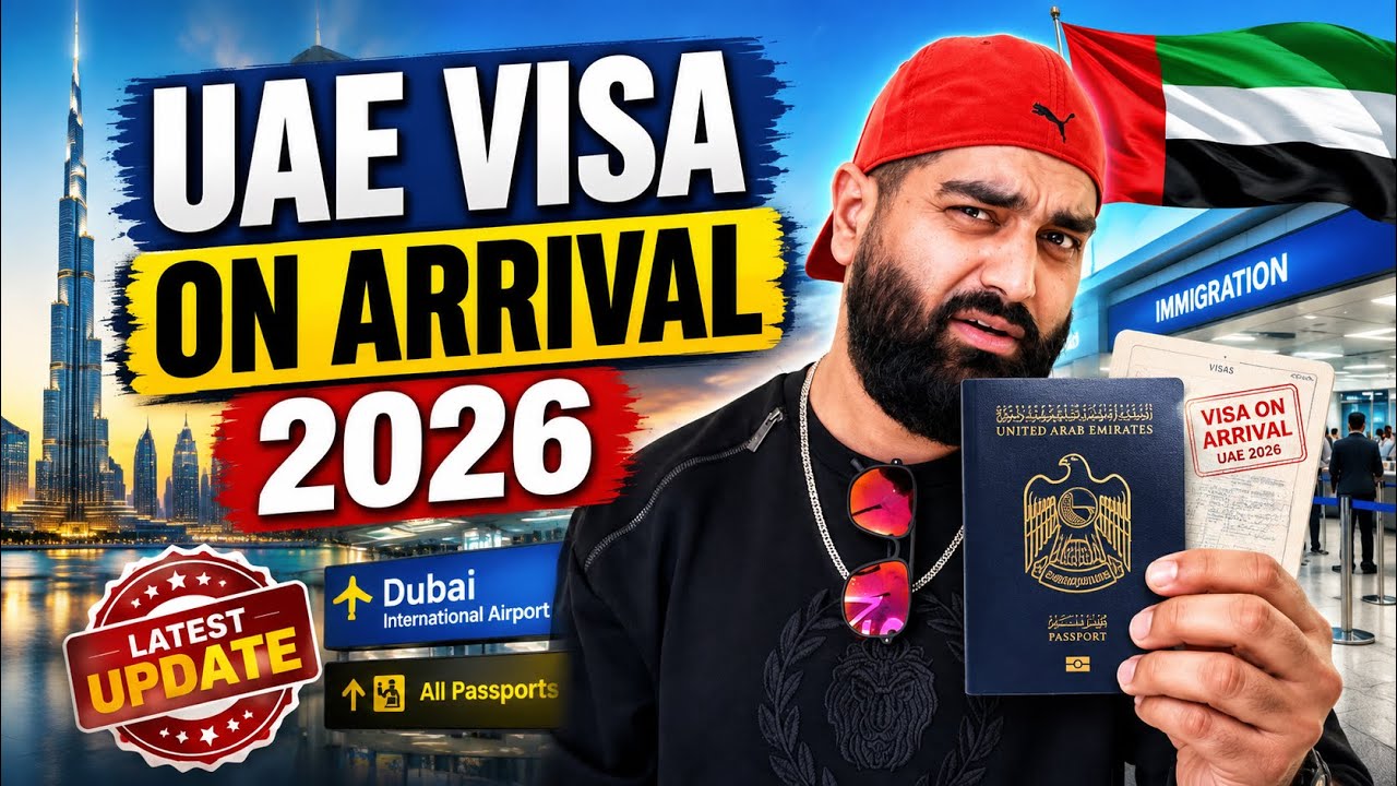 UAE Visa on Arrival 2026 🇦🇪 | Dubai Entry Guide for Tourists (Latest Rules)