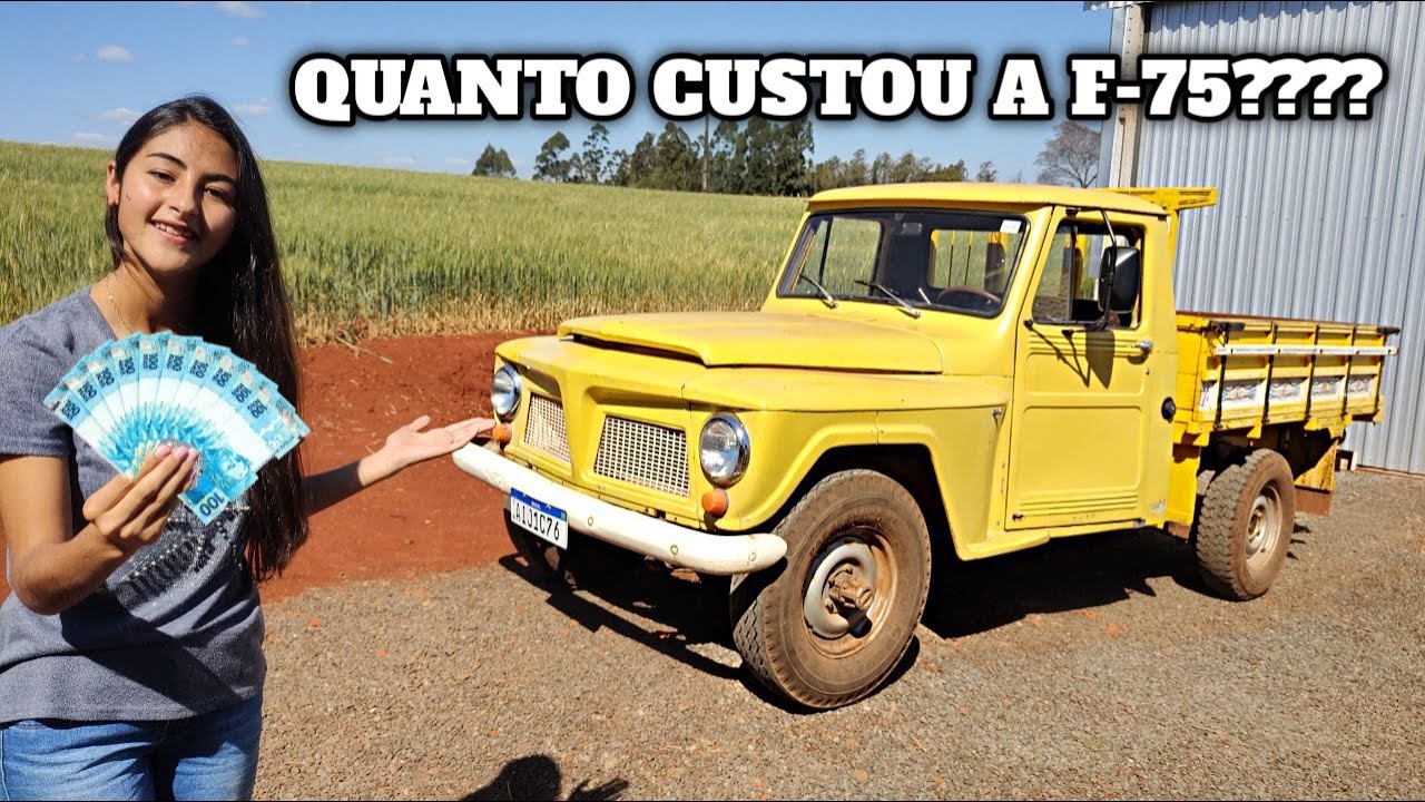 QUANTO PAGUEI NA F-75 CARAMBOLA ANO 1973???