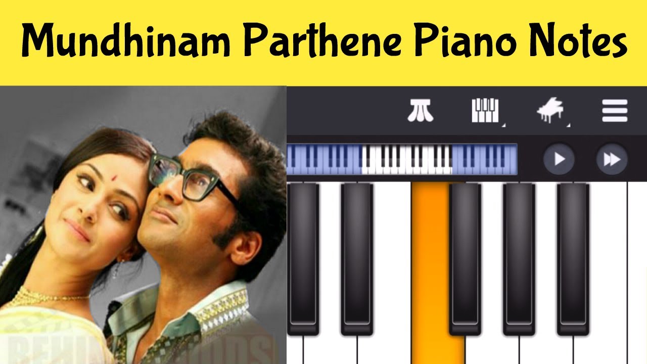 Mundhinam Parthene | Vaaranam Aayiram | Perfect Piano Tamil Songs
