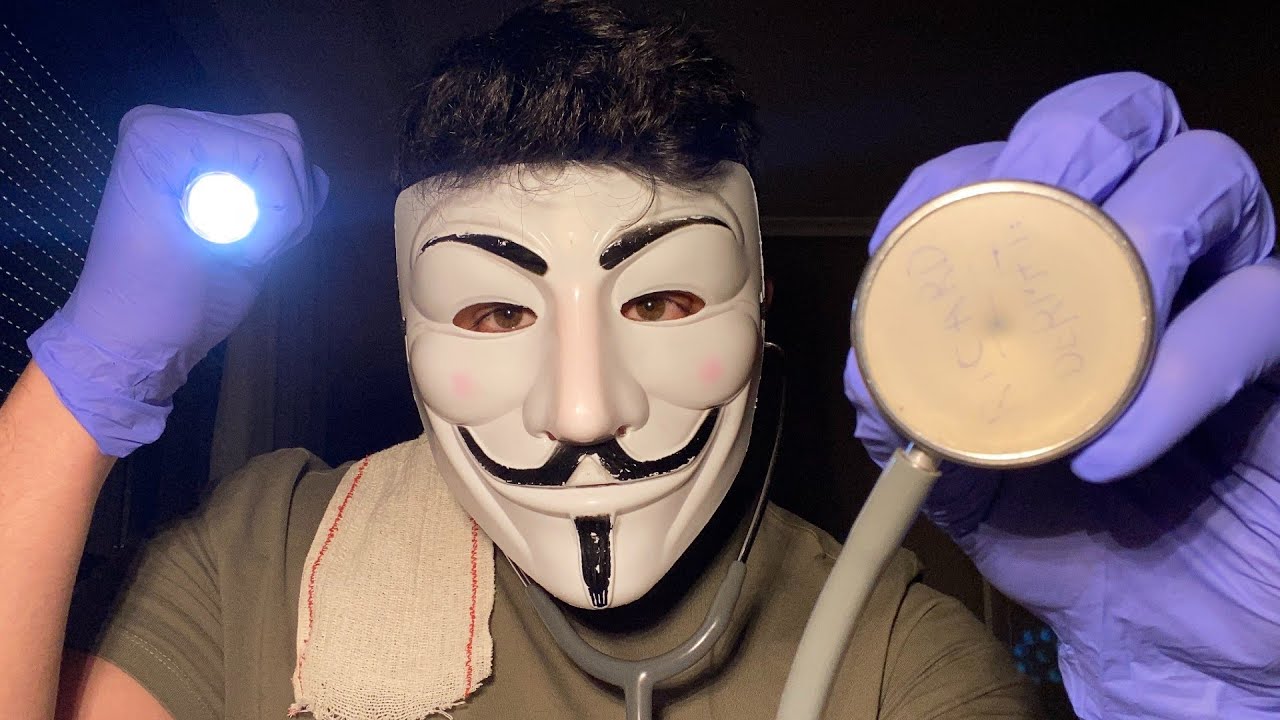 ASMR - MÉDICO MILITAR cura TU HERIDA - Roleplay Español