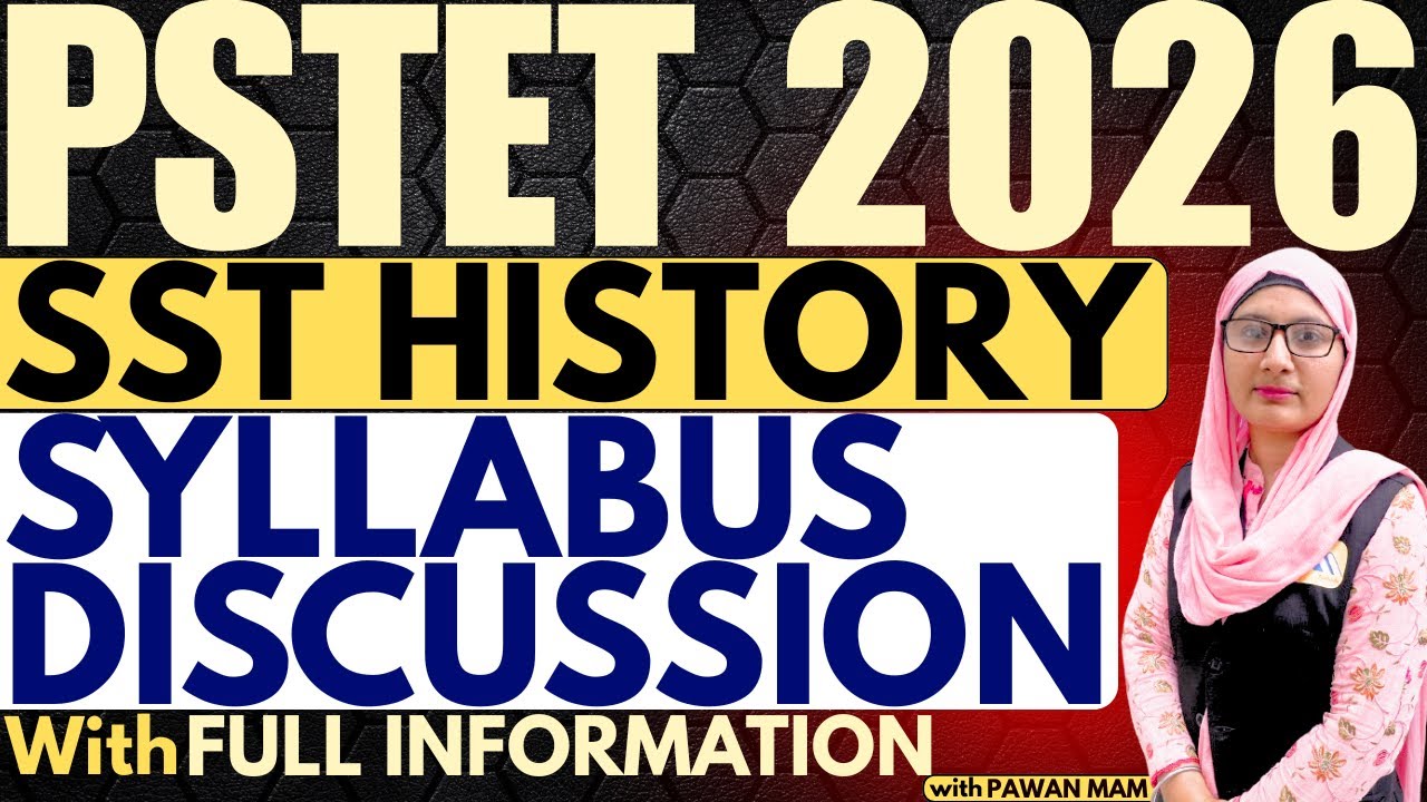 PSTET History Classes | PSTET SST Preparation | PSTET History Syllabus | PSTET Classes