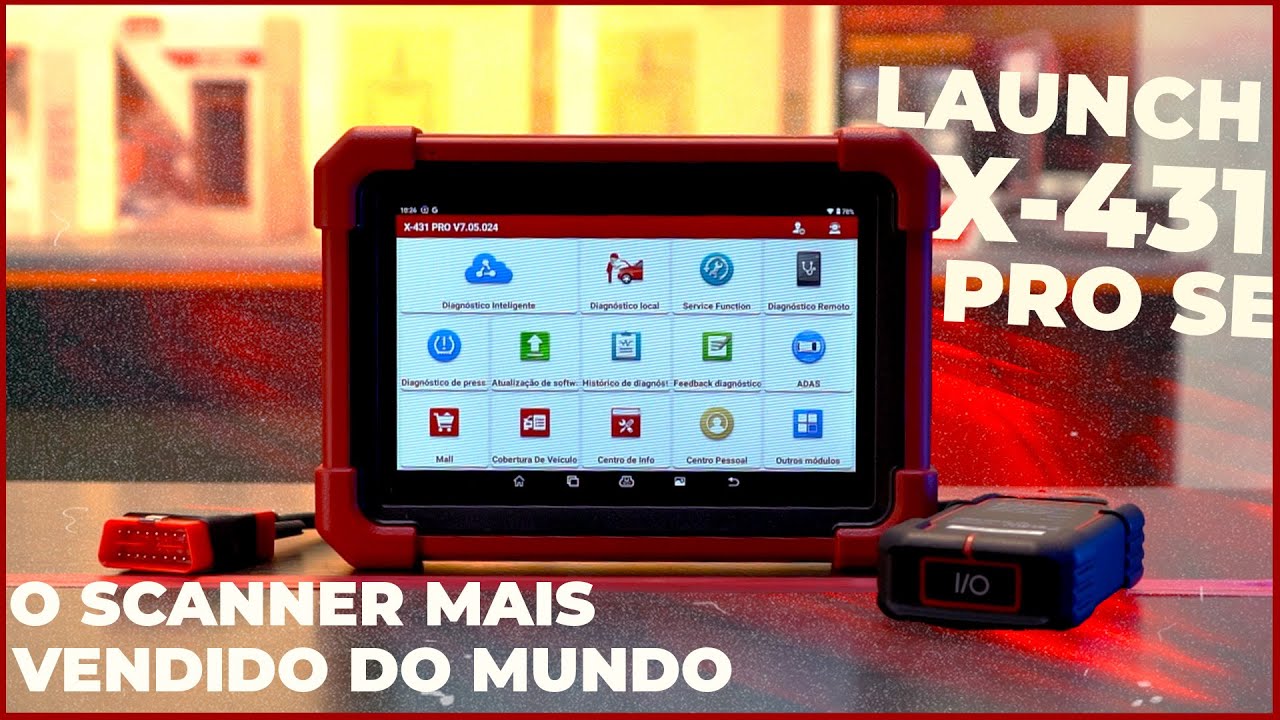TUDO sobre o X-431 PRO SE da LAUNCH!!! (REPRESENTANTES)