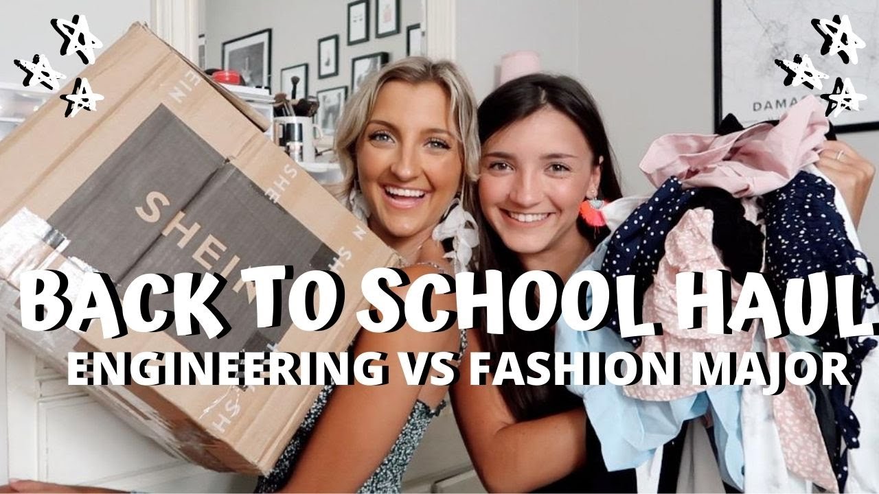 SHEIN BACK TO SCHOOL TRY ON HAUL // twin sister styles