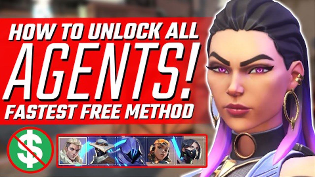 Valorant: Fastest Way To Unlock ALL Agents For FREE!