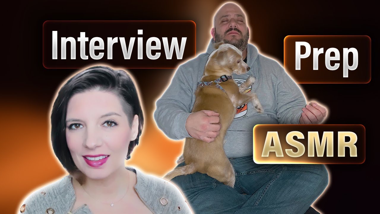 Подготовка к собеседованию ASMR — спокойная шепотная позитивная аффирмация, гипнотерапия от стрес...